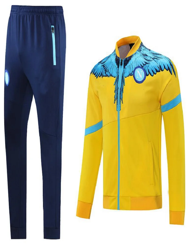 Men 21-22 New club soccer tracksuit Napoli jacket football training Napoli tracksuit jacket S-XXL
Men 21-22 New club soccer tracksuit Napoli jacket football training Napoli tracksuit jacket S-XXL