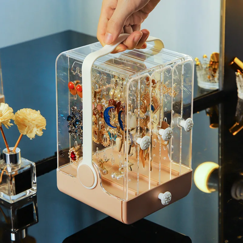 4 Drawer Transparent Crystal Jewelry Organizer Holder Shelf Acrylic Earring Necklace Hanger Storage Showcase Display Stand Box
4 Drawer Transparent Crystal Jewelry Organizer Holder Shelf Acrylic Earring Necklace Hanger Storage Showcase Display Stand Box