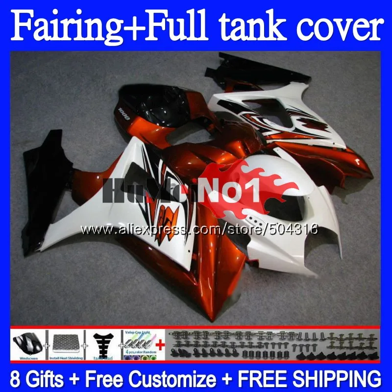+Tank Kit For SUZUKI GSX-R1000 GSXR 1000 1000CC CC Orange white 69MC.67 GSXR-1000 GSX R1000 GSXR1000 K7 07 08 2007 2008 Fairing
+Tank Kit For SUZUKI GSX-R1000 GSXR 1000 1000CC CC Orange white 69MC.67 GSXR-1000 GSX R1000 GSXR1000 K7 07 08 2007 2008 Fairing