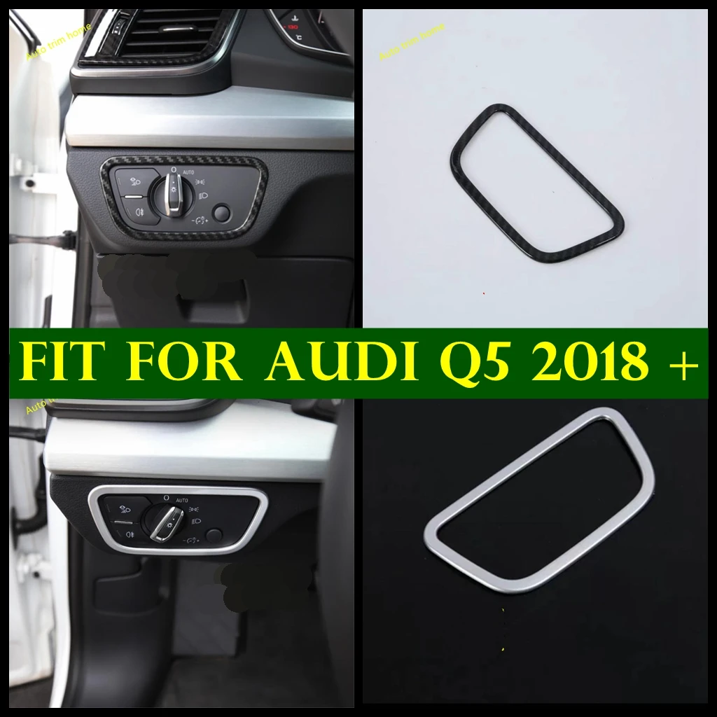 Head Lights Headlight Switches Button Control Panel Cover Trim For Audi Q5 2018 - 2022 Matte / Carbon Fiber Interior Accessories
Head Lights Headlight Switches Button Control Panel Cover Trim For Audi Q5 2018 - 2022 Matte / Carbon Fiber Interior Accessories