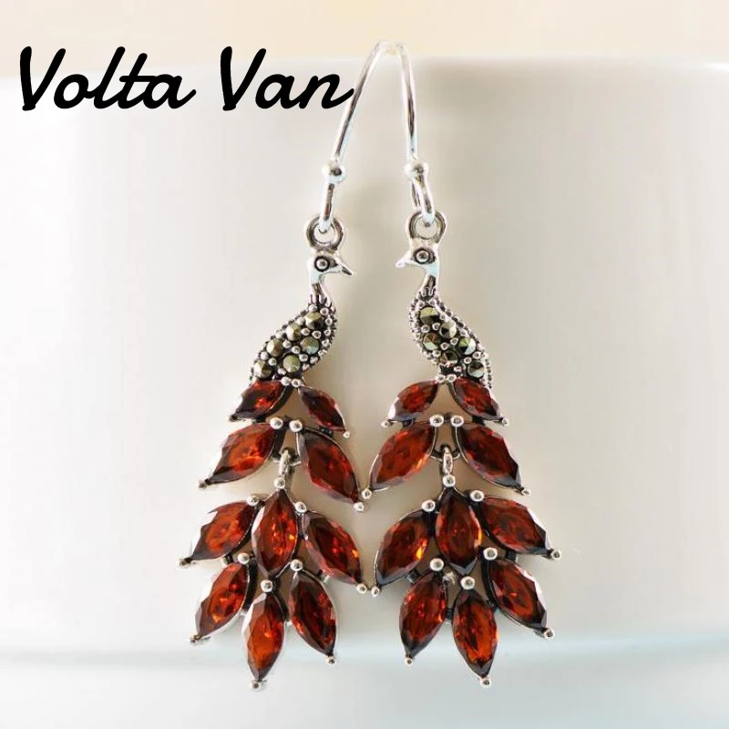 Volta Van 925 Sterling Silver Drop Earrings Pendientes Plata Zircon 2022 New Luxury Peacock Jewelry Concise Vintage Earrings
Volta Van 925 Sterling Silver Drop Earrings Pendientes Plata Zircon 2022 New Luxury Peacock Jewelry Concise Vintage Earrings