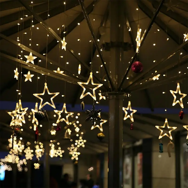 Romantic Moon Star LED Lamp String Fairy String Light 8 Modes Festival Garden Party Decoration Super Bright 3.5M 220V
Romantic Moon Star LED Lamp String Fairy String Light 8 Modes Festival Garden Party Decoration Super Bright 3.5M 220V