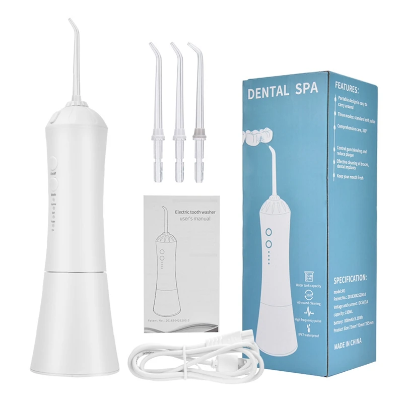 Professional Oral Irrigator Portable Electric Irrigator Water Flosser Oral Irrigator for Teeth Cleaner
Professional Oral Irrigator Portable Electric Irrigator Water Flosser Oral Irrigator for Teeth Cleaner