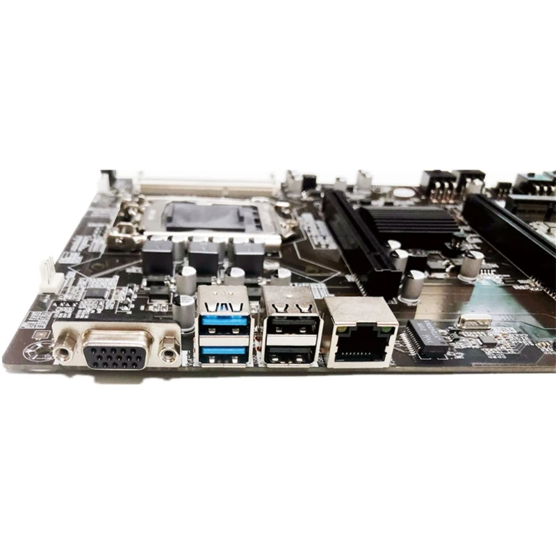 Новая материнская плата для ПК майнинга BTC B75-BTC 6PCI-E B75 LGA 1155 DDR3 16G SATA3 USB3.0 биткоинов |