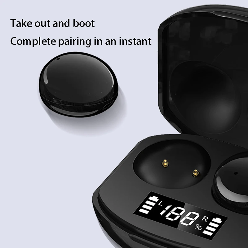 FFYY-TWS Bluetooth Headphones 5.0 Wireless Headphones Noise Cancelling with HD Mic Battery Display Sports Headphones
FFYY-TWS Bluetooth Headphones 5.0 Wireless Headphones Noise Cancelling with HD Mic Battery Display Sports Headphones