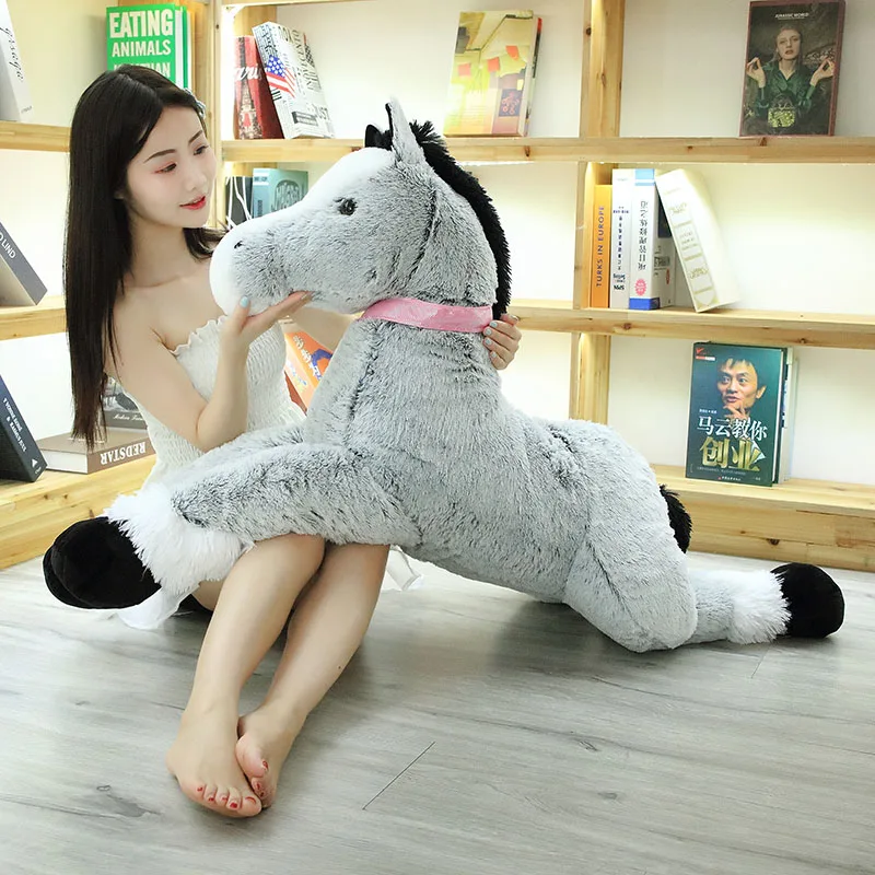 

1pc 90cm/120cm Kawaii Unicorn Plush Toys Giant Stuffed Animal Horse Toys for Children Soft Doll Home Decor Lover Birthday Gift