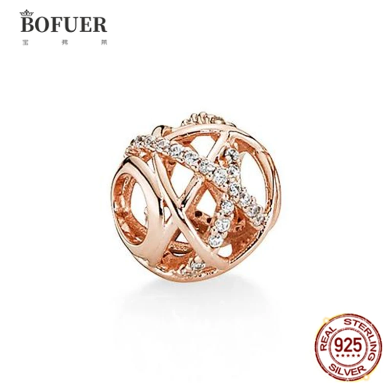 BOFUER Hot Gold Shining Beads Charms Jewelry Fit Pandora 925 Sterling Silver Original Bracelet For Women Pendant 151B
BOFUER Hot Gold Shining Beads Charms Jewelry Fit Pandora 925 Sterling Silver Original Bracelet For Women Pendant 151B