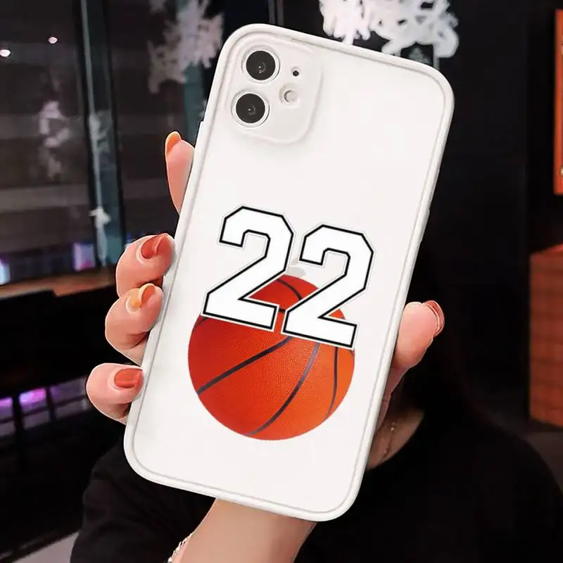 Simple art basketball lucky numbers Phone Cases Matte Transparent for iPhone 7 8 11 12 s mini pro X XS XR MAX Plus cover funda
Simple art basketball lucky numbers Phone Cases Matte Transparent for iPhone 7 8 11 12 s mini pro X XS XR MAX Plus cover funda