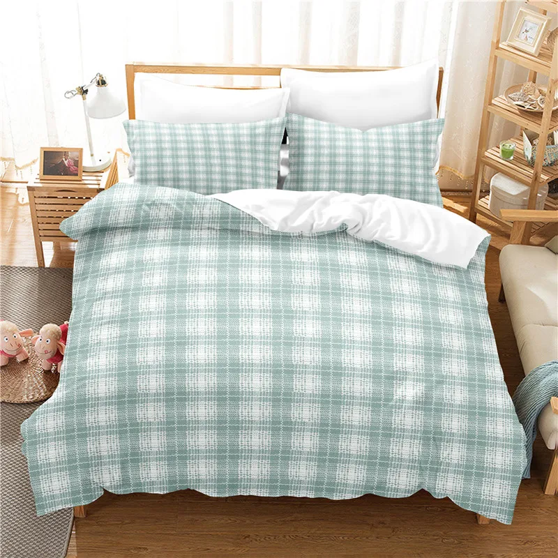 Check Pattern Painting Bedding Set Duvet Cover Set Bedding Digital Printing Bed Linen Queen Size Bedding Set Fashion Design
Check Pattern Painting Bedding Set Duvet Cover Set Bedding Digital Printing Bed Linen Queen Size Bedding Set Fashion Design