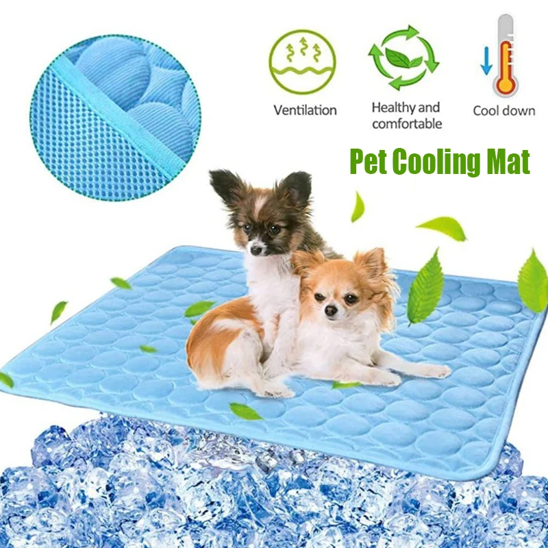 Dog Cooling Mat Summer Pad Mat For Cat Blanket Sofa Breathable Pet Bed Washable Cushion For Small Medium Large Dogs Pet Supplies
Dog Cooling Mat Summer Pad Mat For Cat Blanket Sofa Breathable Pet Bed Washable Cushion For Small Medium Large Dogs Pet Supplies