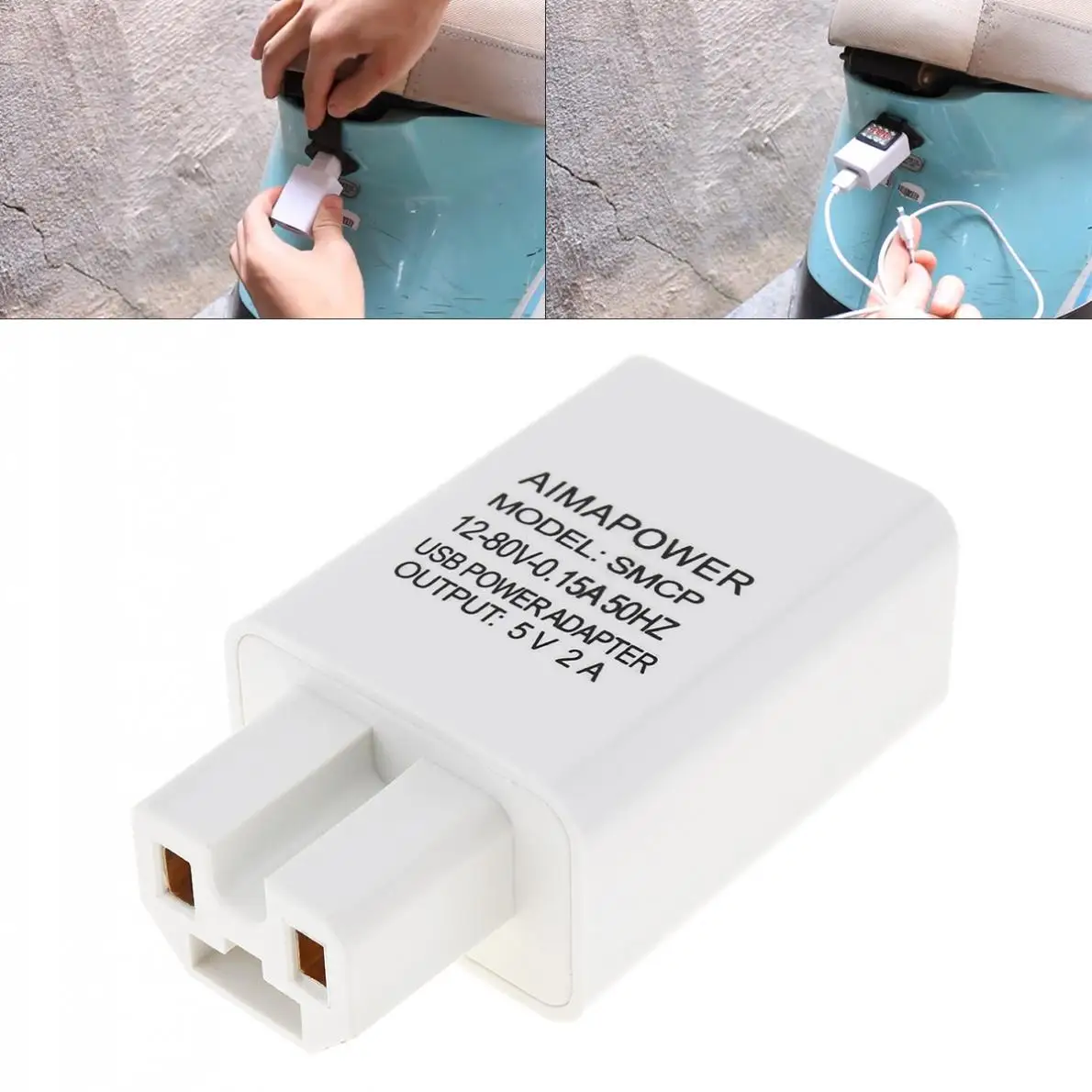 2A 5V White USB Charger Quick Charge Emma Harting Mobile Phone Charger for 36-120V Electric Vehicle
2A 5V White USB Charger Quick Charge Emma Harting Mobile Phone Charger for 36-120V Electric Vehicle