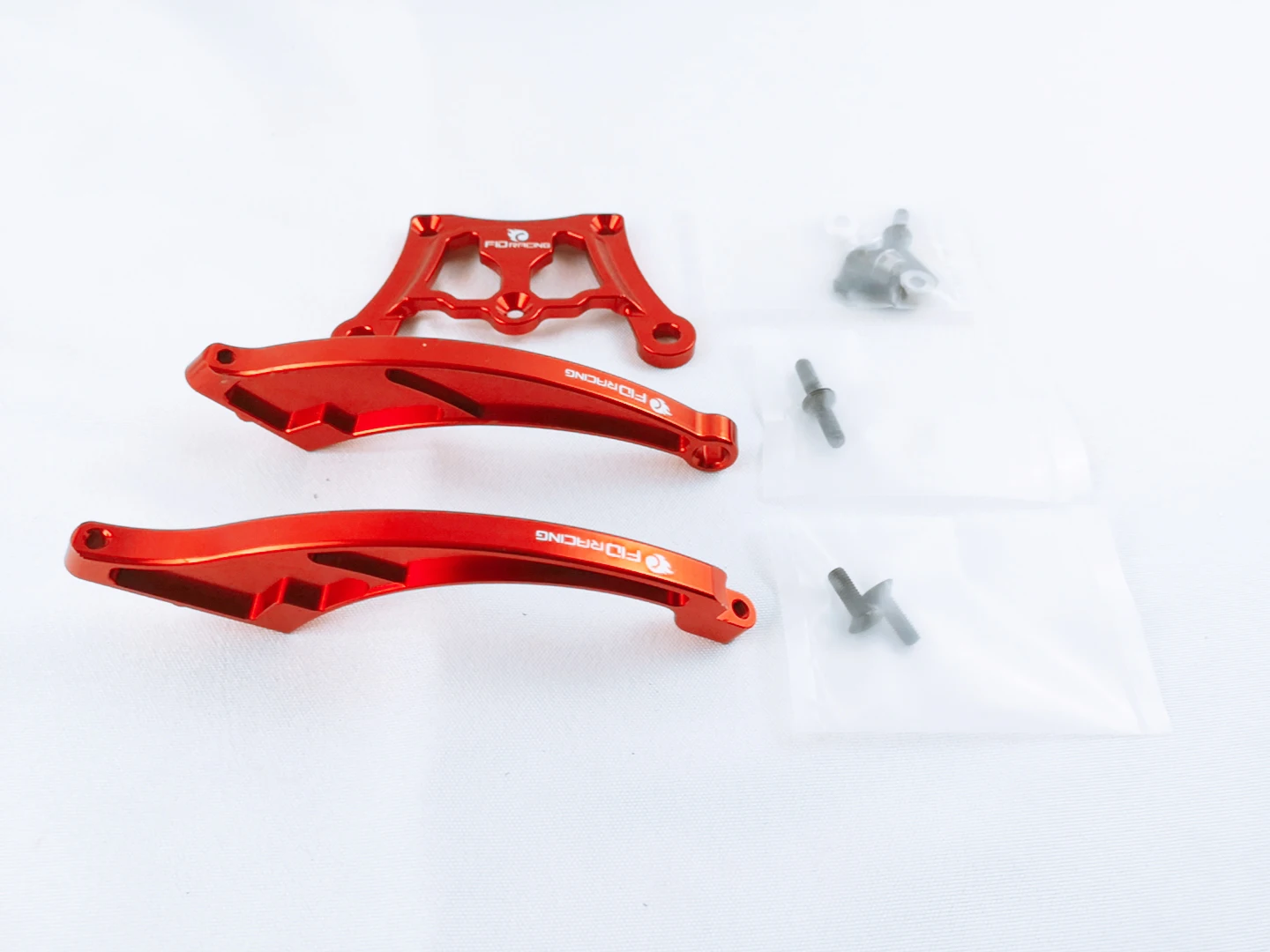 【Racing алюминиевая передняя Скоба для шасси + Задняя Верхняя LOSI DBXL запчасти|Детали