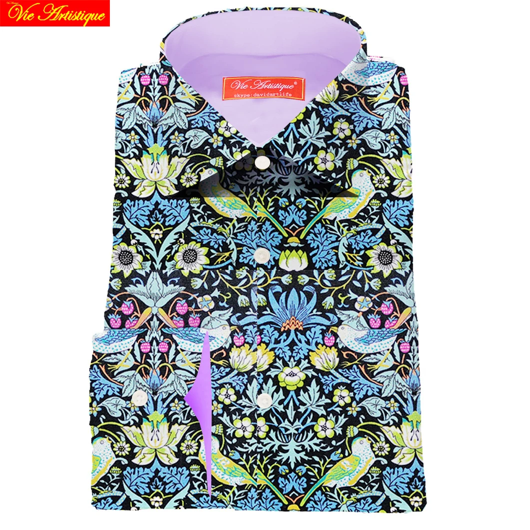 custom tailor made Men s bespoke dress shirts business casual wedding blouse green bird floral cotton LIBERTY FASHION DAVID
custom tailor made Men s bespoke dress shirts business casual wedding blouse green bird floral cotton LIBERTY FASHION DAVID