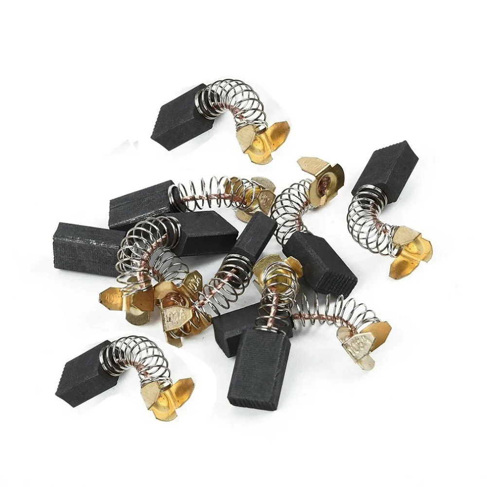 10pcs Carbon Brushes Spare Parts 6x10x16mm For CB100 CB103 Power Tool Rotary Hammer Drill
10pcs Carbon Brushes Spare Parts 6x10x16mm For CB100 CB103 Power Tool Rotary Hammer Drill