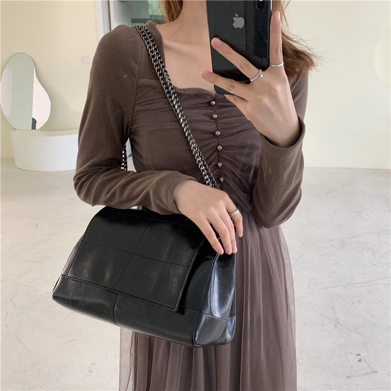Women Handbags Vintage Female Messenger Shoulder Bags PU Leather Cross Body Bag for Girl Fashion Simple Bags Designer Handbags
Women Handbags Vintage Female Messenger Shoulder Bags PU Leather Cross Body Bag for Girl Fashion Simple Bags Designer Handbags