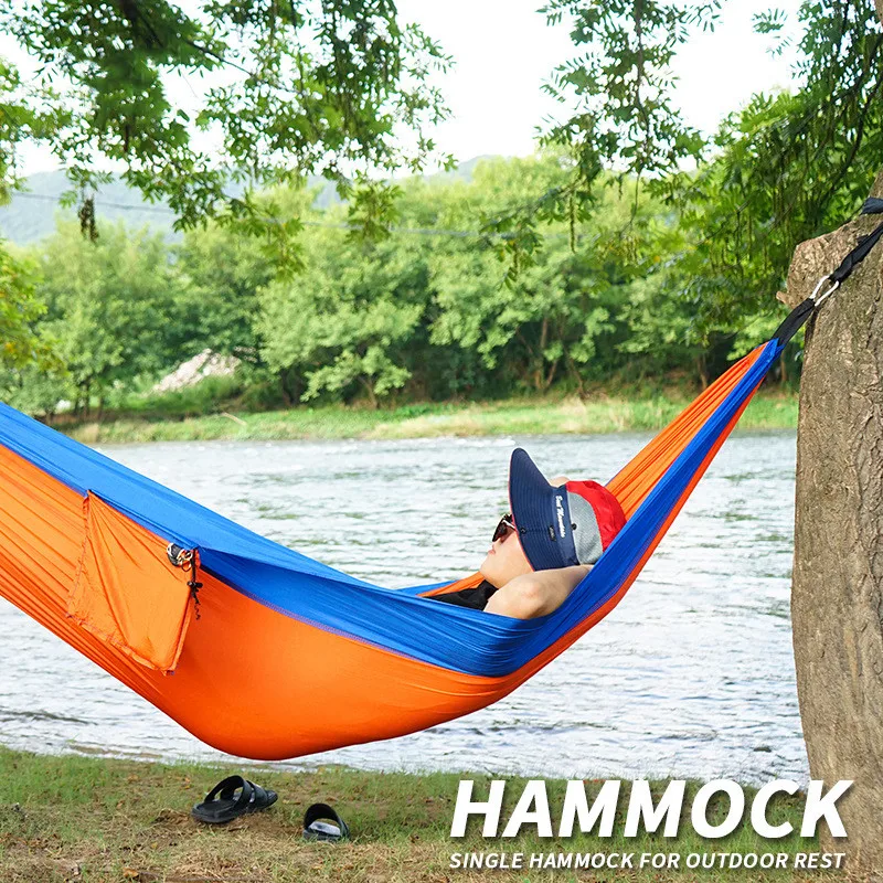 Hiking Camping Hammock Outdoor Garden Hanging Hammock Portable Parachute Nylon Double Hammocks With 2m Strap Camping Furniture
Hiking Camping Hammock Outdoor Garden Hanging Hammock Portable Parachute Nylon Double Hammocks With 2m Strap Camping Furniture