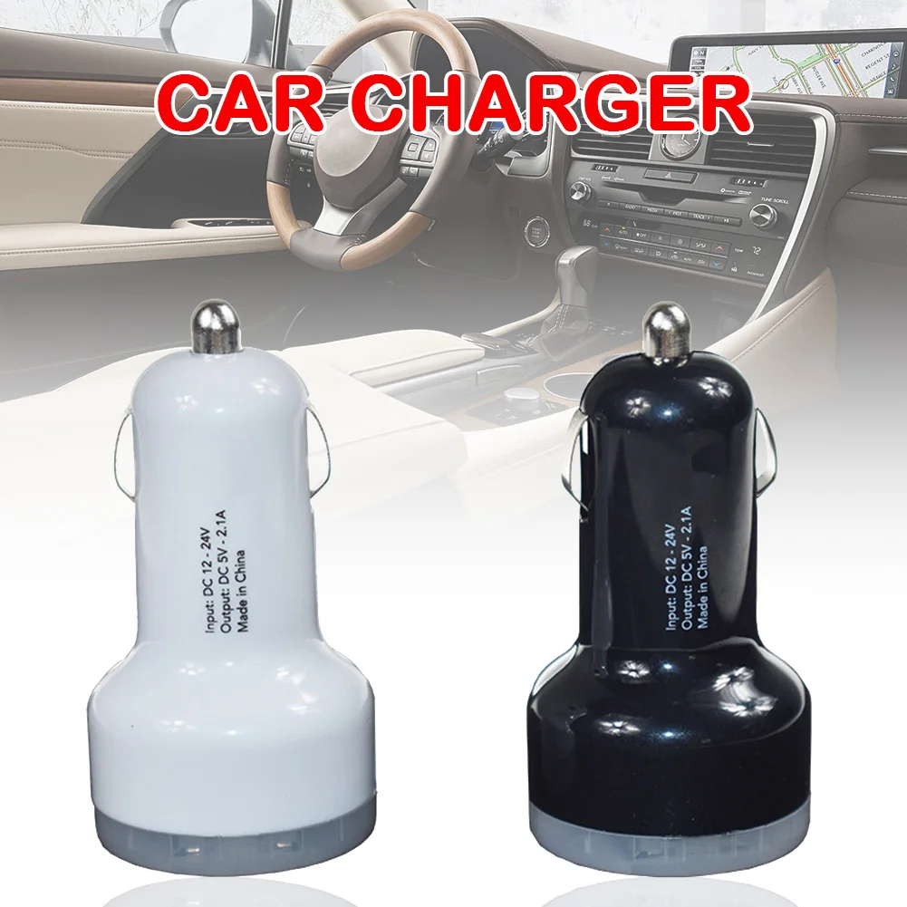 1/2A 5V Car Chargers 2 Ports Fast Charging For Universal Aluminum Dual USB Car-charger Adapter Shipping Fast delivery Dropshipp
1/2A 5V Car Chargers 2 Ports Fast Charging For Universal Aluminum Dual USB Car-charger Adapter Shipping Fast delivery Dropshipp