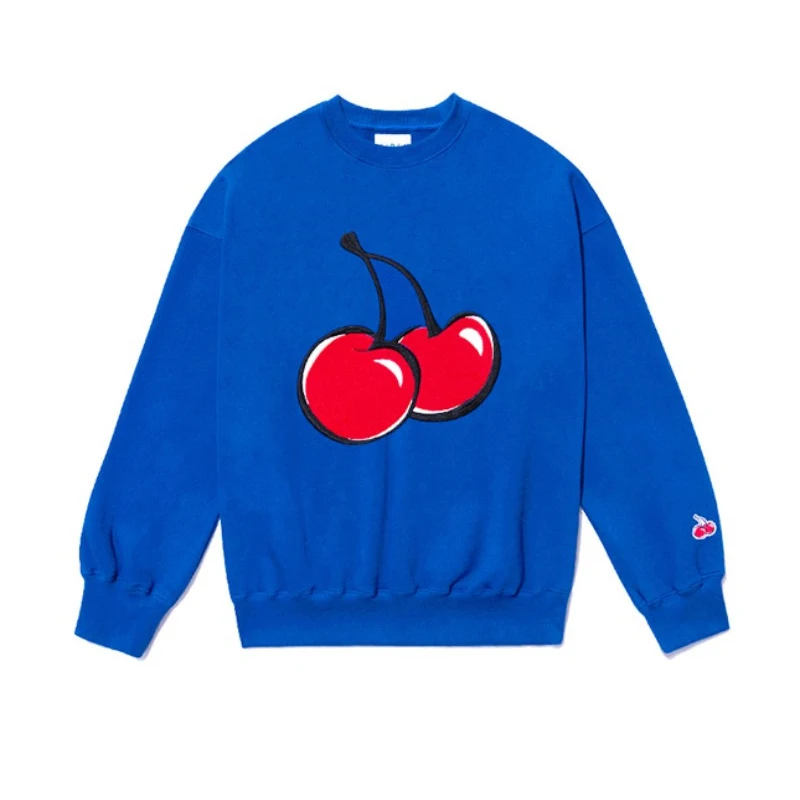 Women Girls 2020 Autumn New Fashion Pullovers Tops Casual Brand Fashion Big Cherry Embroidery Loose Solid Sweatshirt Hoodies
Women Girls 2020 Autumn New Fashion Pullovers Tops Casual Brand Fashion Big Cherry Embroidery Loose Solid Sweatshirt Hoodies
