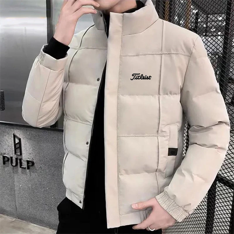 Winter Men Stand Collar Puffer Warm Golf Down Jacket Zipper Thick Windbreaker Jacket Waterproof Duck Parka Plush Coat Male
Winter Men Stand Collar Puffer Warm Golf Down Jacket Zipper Thick Windbreaker Jacket Waterproof Duck Parka Plush Coat Male