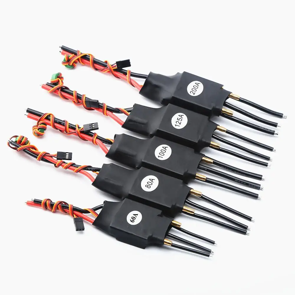 Brushless 60a/80a/100a/125a/200a A Water Cooling Electric Speed Controller Esc With 5v/3a Bec For Rc Boat/airship Model
Brushless 60a/80a/100a/125a/200a A Water Cooling Electric Speed Controller Esc With 5v/3a Bec For Rc Boat/airship Model