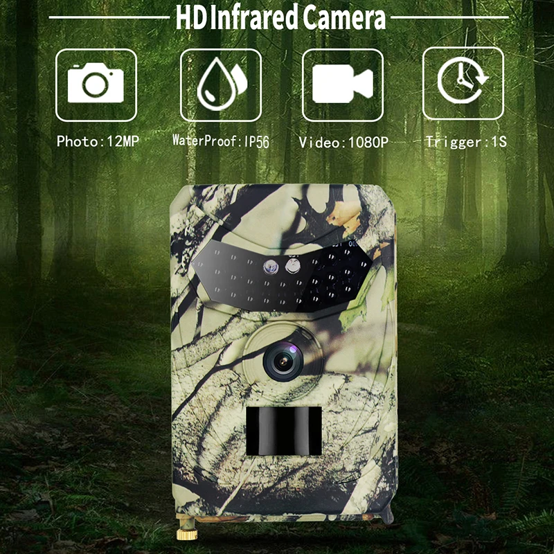 Hunting Trail Camera Wide-angle Infrared Technology Night Vision For Outdoor Wildlife Outdoor Camera Infrared Detection Sensor
Hunting Trail Camera Wide-angle Infrared Technology Night Vision For Outdoor Wildlife Outdoor Camera Infrared Detection Sensor