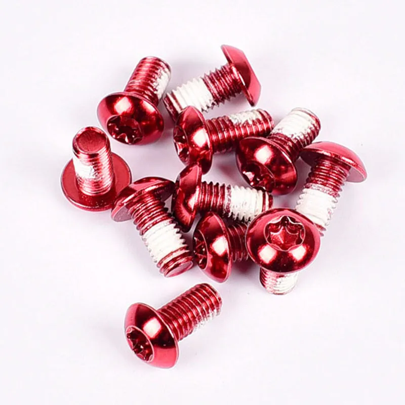Велосипедный дисковый тормозной ротор винтовой болт MTB T25 Torx M5 * 10 мм крепежные элементы 6 цветов
Велосипедный дисковый тормозной ротор винтовой болт MTB T25 Torx M5 * 10 мм крепежные элементы 6 цветов