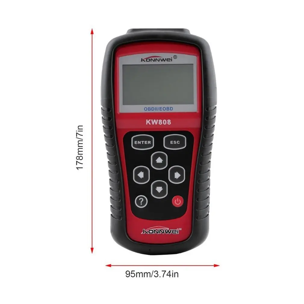 2018 KW808 OBD2 OBDII EOBD Auto Scanner Diagnostic Live Data Code Reader Engine Control fit for CAN & all current OBD2 protocols
2018 KW808 OBD2 OBDII EOBD Auto Scanner Diagnostic Live Data Code Reader Engine Control fit for CAN & all current OBD2 protocols