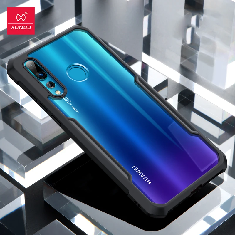 Чехол для Huawei P30 Lite противоударный чехол защитный прозрачный перчатка подушка