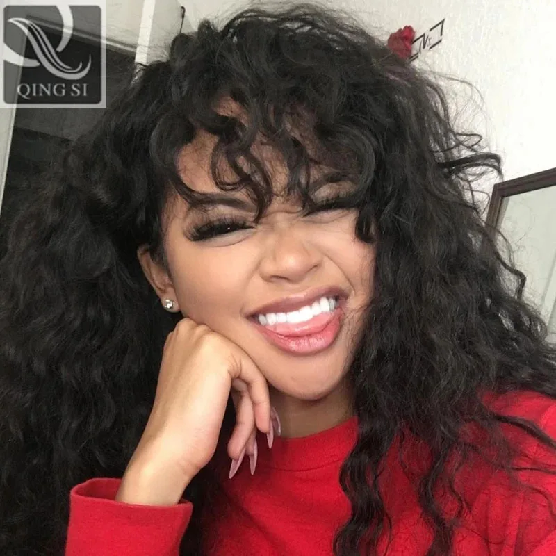 Bob Curly Lace Frontal Wigs With Bangs Brazilian Remy Lace front Human Hair Wig Pre Plucked With Baby Hair 150%Density Deep Wave
Bob Curly Lace Frontal Wigs With Bangs Brazilian Remy Lace front Human Hair Wig Pre Plucked With Baby Hair 150%Density Deep Wave