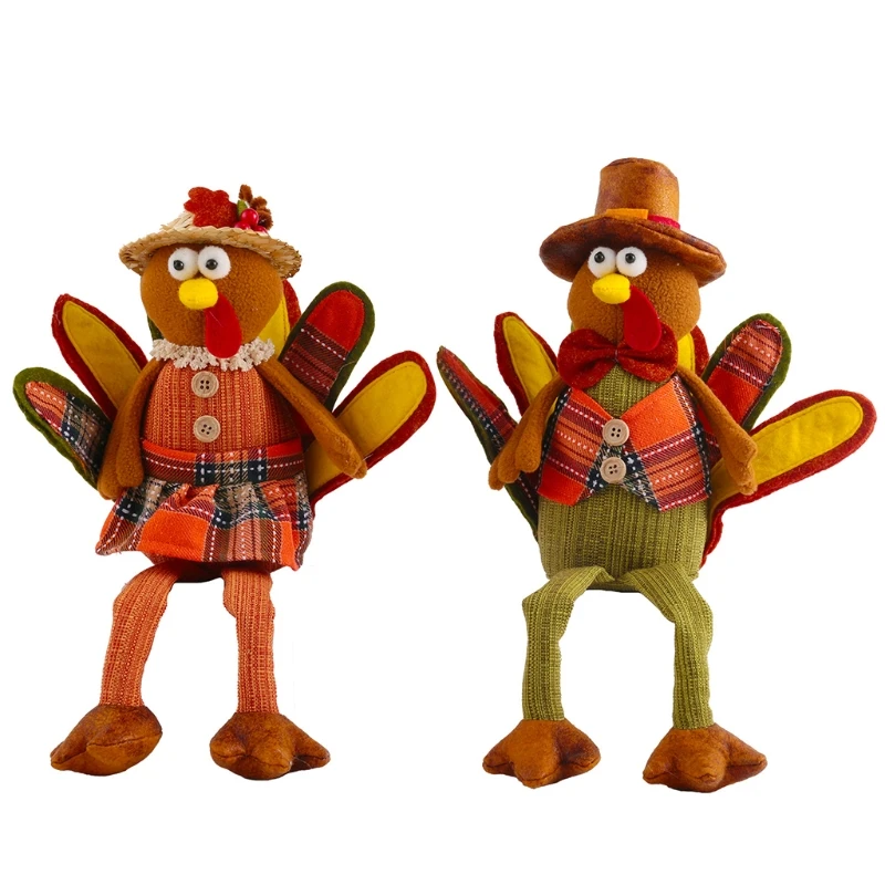 Thanksgiving Turkey Decorations Plush Handmade Fall Harvest Doll Ornaments Halloween Autumn Festival Gift Home Farmhouse
Thanksgiving Turkey Decorations Plush Handmade Fall Harvest Doll Ornaments Halloween Autumn Festival Gift Home Farmhouse