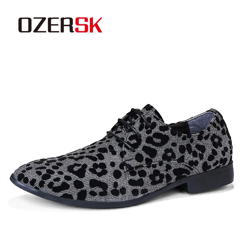 OZERSK 2022 Men Pu Leather Shoes Office Dress Suit Leopard Print Italian Style Wedding Casual Shoes Round Toe Business Men Shoes
OZERSK 2022 Men Pu Leather Shoes Office Dress Suit Leopard Print Italian Style Wedding Casual Shoes Round Toe Business Men Shoes