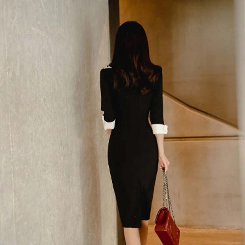 Fashion Dress Women Spring Dresse Casual Office Lady Elegant Business Bodycon Wear Work Dress Vestidos Clothes 2020
Fashion Dress Women Spring Dresse Casual Office Lady Elegant Business Bodycon Wear Work Dress Vestidos Clothes 2020