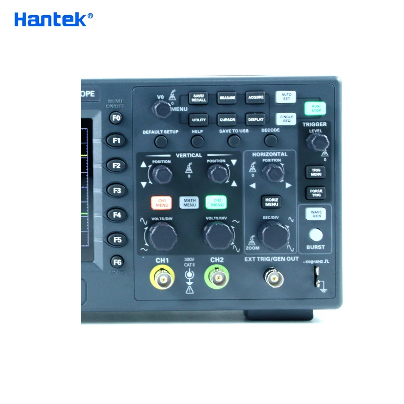 Цифровой осциллограф Hantek DSO2C10 DSO2D10 DSO2D15 2 канала 100 МГц/150 МГц USB-осциллограф 1GSa/s