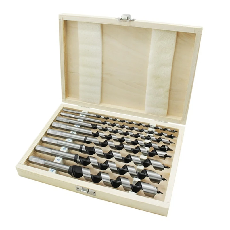 8 Pieces Durable High Carbon Steel Long Auger Drill Bit Set 6-20mm for Hand Drill/ Wireless Screwdriver Drop Shipping
8 Pieces Durable High Carbon Steel Long Auger Drill Bit Set 6-20mm for Hand Drill/ Wireless Screwdriver Drop Shipping