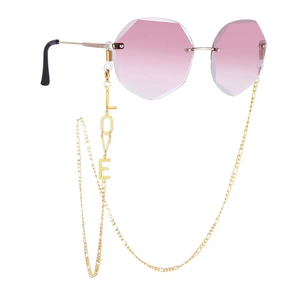 Lemegeton Custom Initial Name Sunglasses Chains Eyeglasses Chain Eyewear Retainer Accessories Anti-slip Reading Glasses Chain
Lemegeton Custom Initial Name Sunglasses Chains Eyeglasses Chain Eyewear Retainer Accessories Anti-slip Reading Glasses Chain