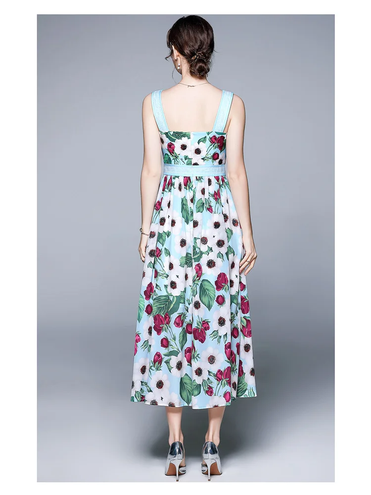 Tulips Printing Dress 2021 Fashion New Women Sliming Dresses Spaghetti Strap Summer Casual Wear
Tulips Printing Dress 2021 Fashion New Women Sliming Dresses Spaghetti Strap Summer Casual Wear