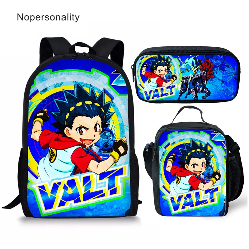 Nopersonality Teenager Boys School Book Bag Beyblade Burst Print Kids Backkpack 3Pcs Children Backpacks Student Mochilas 16inch
Nopersonality Teenager Boys School Book Bag Beyblade Burst Print Kids Backkpack 3Pcs Children Backpacks Student Mochilas 16inch