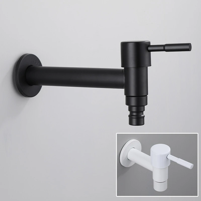 Black Quick Opening 4 Points Faucet Washing Machine Faucet 304 Stainless Steel Single Cold Extension Faucet Mop Pool Faucet
Black Quick Opening 4 Points Faucet Washing Machine Faucet 304 Stainless Steel Single Cold Extension Faucet Mop Pool Faucet