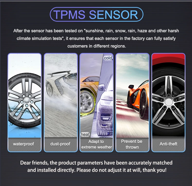 TPMS Car Truack Wireless Tire Pressure Monitoring System for RV Bus 6 wheels tire pressure LCD with 6 External sensors
TPMS Car Truack Wireless Tire Pressure Monitoring System for RV Bus 6 wheels tire pressure LCD with 6 External sensors