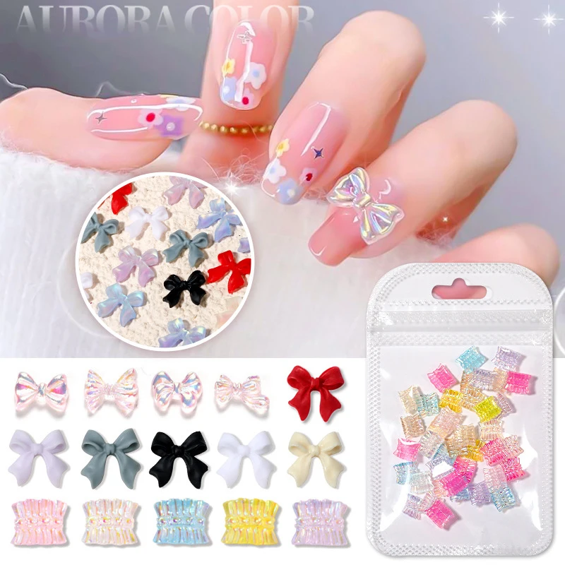 New Fashion Nail Art Accessories 3D Aurora Symphony Three-dimensional Small Skirt Bow Ribbon DIY Nail Art Decoration Accessories
New Fashion Nail Art Accessories 3D Aurora Symphony Three-dimensional Small Skirt Bow Ribbon DIY Nail Art Decoration Accessories