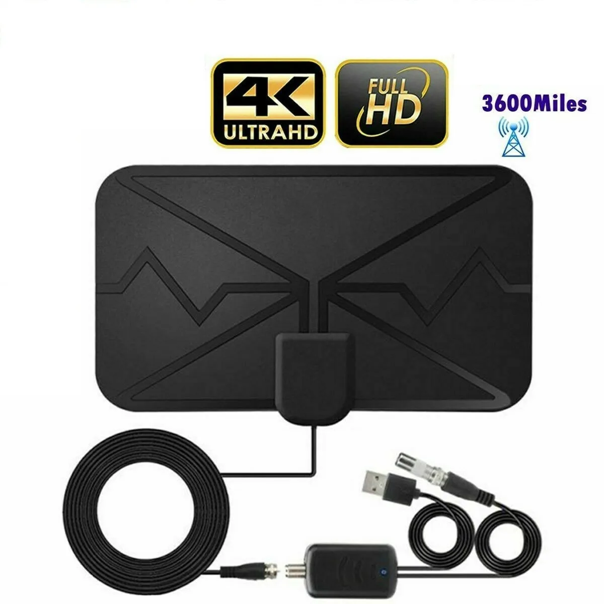 Digital TV Antenna Kit 3600 Miles Digital TV Antenna Indoor 4K 1080P HDTV Amplified Signal 25DBI 80 Miles/300 Miles/400 Miles
Digital TV Antenna Kit 3600 Miles Digital TV Antenna Indoor 4K 1080P HDTV Amplified Signal 25DBI 80 Miles/300 Miles/400 Miles