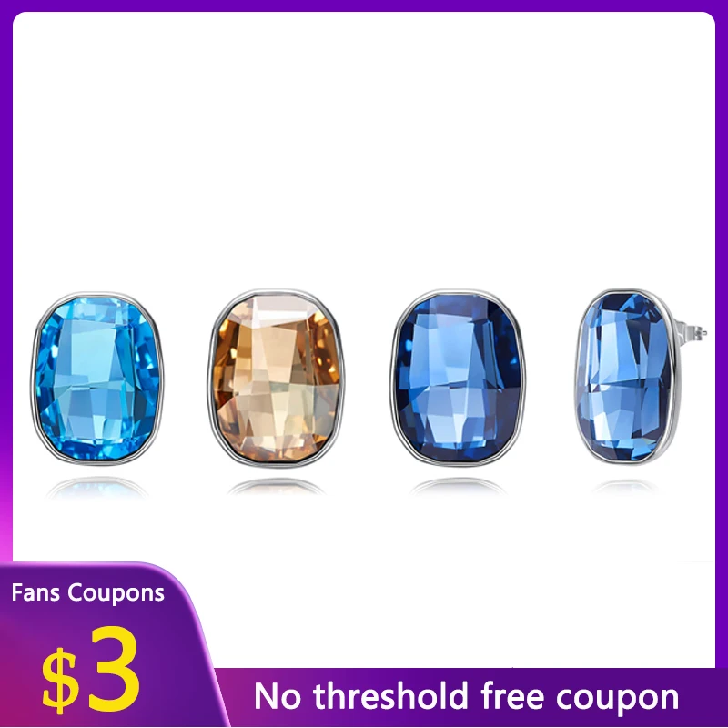 Mikiwuu Europe Fine Jewelry Sterling Silver 925 Earrings for Women Blue Gold Crystal Rhinestone ElegantStud Earrings Handmade
Mikiwuu Europe Fine Jewelry Sterling Silver 925 Earrings for Women Blue Gold Crystal Rhinestone ElegantStud Earrings Handmade