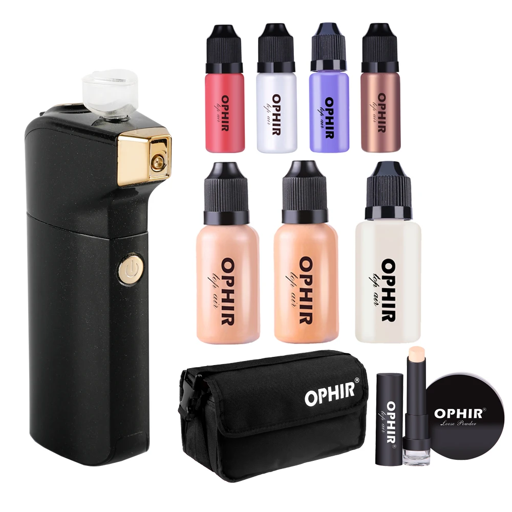 Набор для макияжа OPHIR Airbrush основание аэрографа румяна тени век Аэрограф