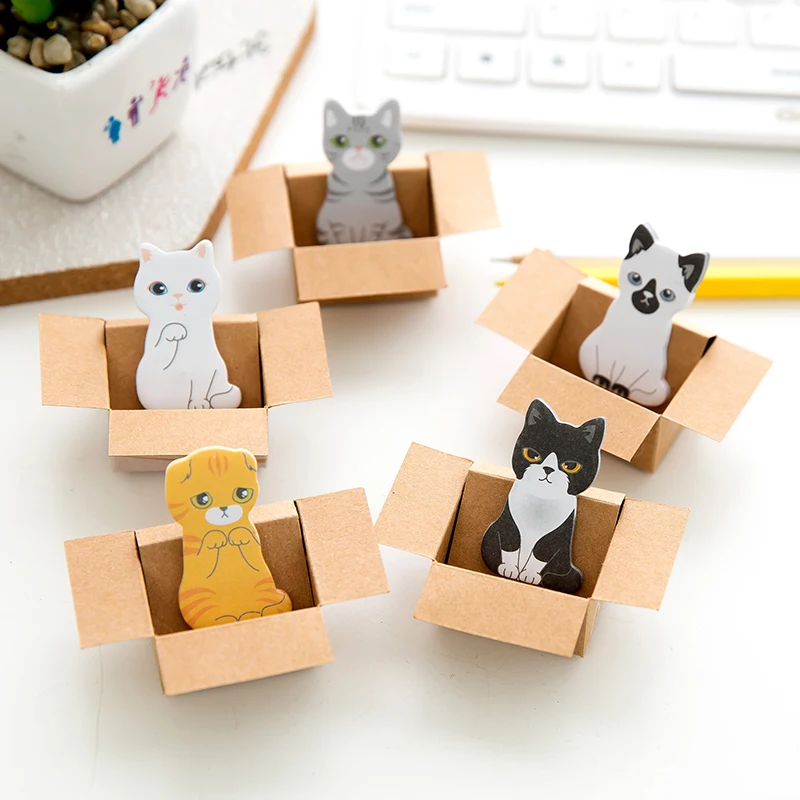 Стикер для заметок с милым домом и котом, 30 листов
Стикер для заметок с милым домом и котом, 30 листов