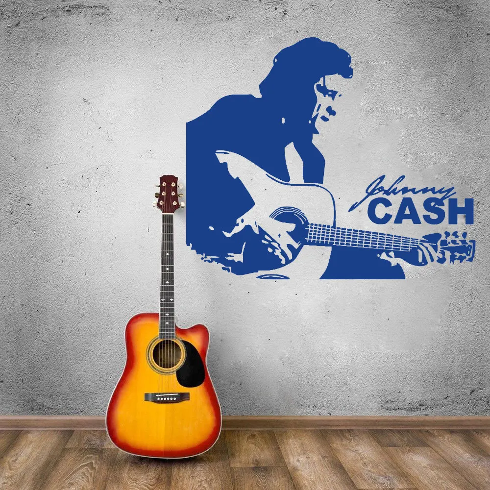 Country Music Singer Vinyl Stickers Home Kids Boy Room Wall Sticker nterior Decoration Retro Art Black Mural cx173
Country Music Singer Vinyl Stickers Home Kids Boy Room Wall Sticker nterior Decoration Retro Art Black Mural cx173
