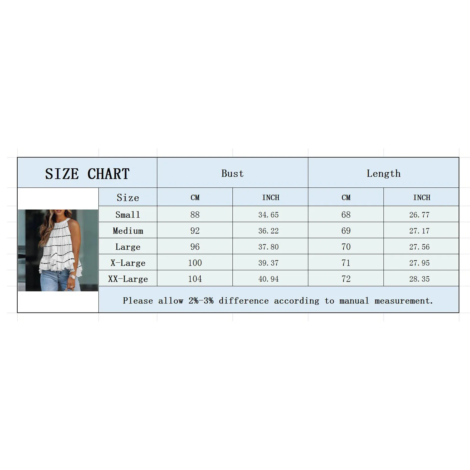 40# Elegant Halter Sleeveless Blouse Women Striped O-neck Summer Women Blouses Pleated Office Lady Blousesplus Size Camisas
40# Elegant Halter Sleeveless Blouse Women Striped O-neck Summer Women Blouses Pleated Office Lady Blousesplus Size Camisas