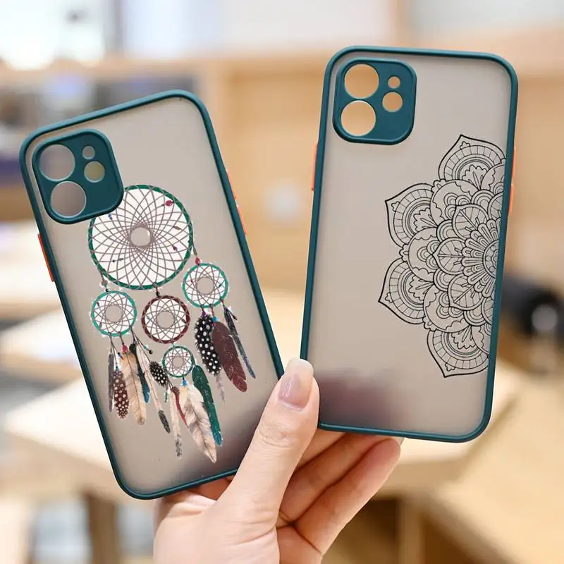Mandala Clip art retro pattern Phone Case matte transparent For iphone 7 8 11 12 plus mini x xs xr pro max cover
Mandala Clip art retro pattern Phone Case matte transparent For iphone 7 8 11 12 plus mini x xs xr pro max cover
