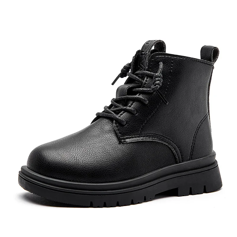 Plus Velvet Girls Boots Winter New Boys Fashion Single Non-Slip Waterproof Children's Shoes British Short Ankle Boots For Kids
Plus Velvet Girls Boots Winter New Boys Fashion Single Non-Slip Waterproof Children's Shoes British Short Ankle Boots For Kids
