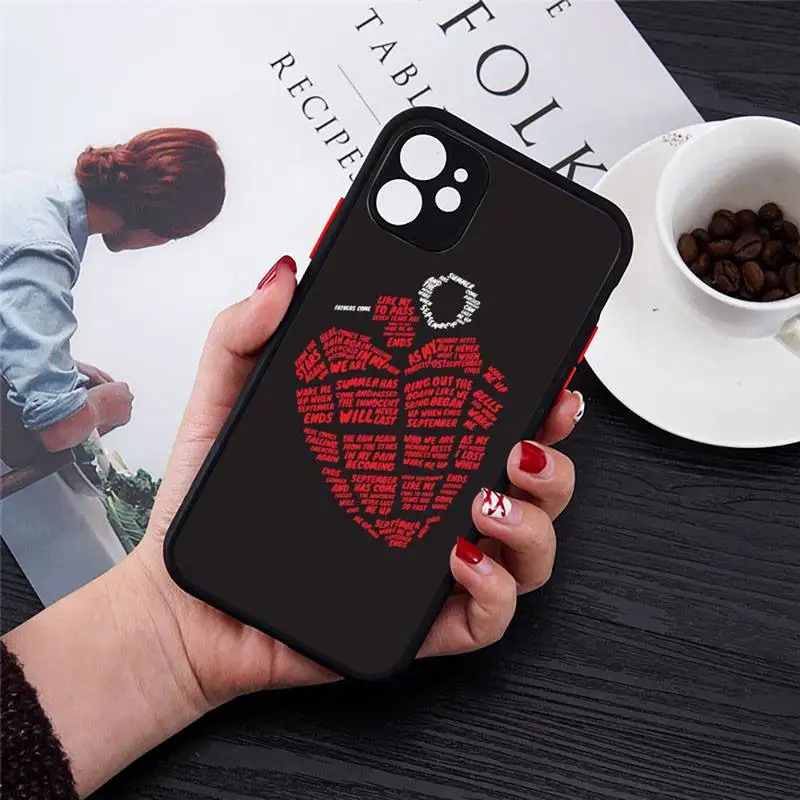 green day Phone Case Transparent Matte for iPhone 7 8 11 12 s mini pro X XS XR MAX Plus cover funda
green day Phone Case Transparent Matte for iPhone 7 8 11 12 s mini pro X XS XR MAX Plus cover funda