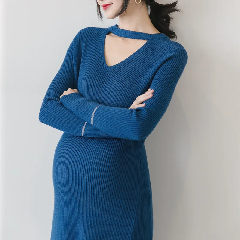 Warm Autumn Winter Maternity Dress Knitted Sweater Dress Clothes for Pregnant Women Fall Elegant Pregnancy Sweaters Dress
Warm Autumn Winter Maternity Dress Knitted Sweater Dress Clothes for Pregnant Women Fall Elegant Pregnancy Sweaters Dress